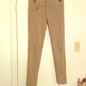 American Eagle Khaki Jeggings.
